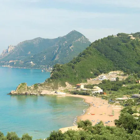 Swimming Pool And Sea View On Апартаменты Пелекас